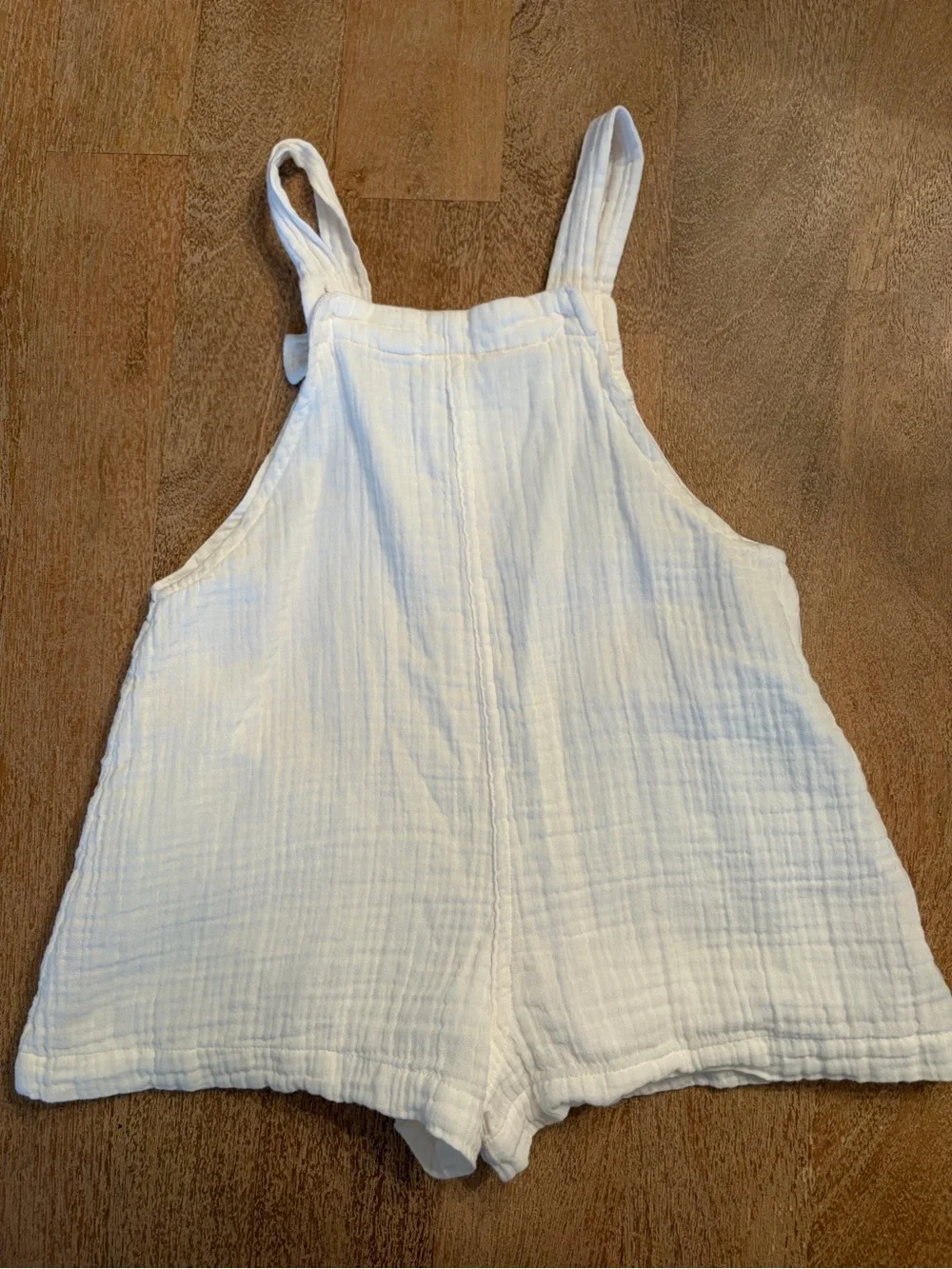 GAP White Gauze Romper Shorts